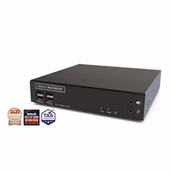 Matrox Avio N2150 IP KVM Extender / AV2-N2150, Transmitter & receiver, Wired, 4096 x 2160 pixels, 60 Hz, 444 bit, Black