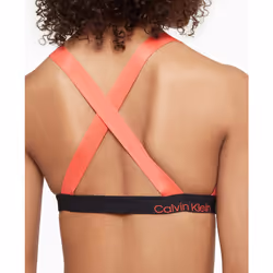 Calvin Klein Women's Reconsidered Comfort Unlined Bralette  Punch Pink