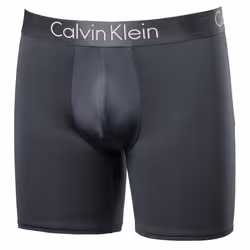 Calvin Klein Mens 3 Pack Chromatic Microfiber Boxer Briefs (Black/Blac