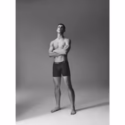 Calvin Klein Men's Micro Stretch 5-Pack Boxer Brief  5 Black  Medium