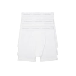 Calvin Klein Men's Cotton Classics 3-pack Boxer Brief  3 White  XX-Large
