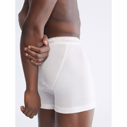 Calvin Klein Men's Cotton Classics 3-pack Boxer Brief  3 White  XX-Large