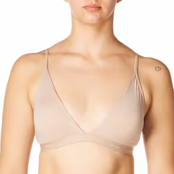 Calvin Klein Women's Form to Body Lightly Lined Triangle Bralette Ced