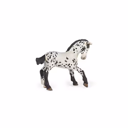 Papo Black Appaloosa Foal Figure, Multicolor, oner Size