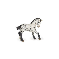 Papo Black Appaloosa Foal Figure, Multicolor, oner Size