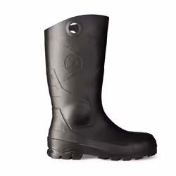 DUNLOP Men's Modern 8677677.13  Chesapeake Steel Toe Black Amazon  100% Waterproof PVC  Lightweight and Durable  13