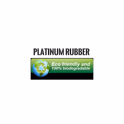 Black High Heat UV Resistant #64 Platinum Rubber Crepe Band Made in USA (3 1/2"""" x 1/4"""") Large Premium Fishing/Angler Rubberbands (64-1/4lb)