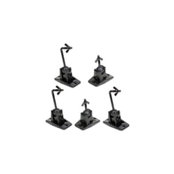 VideoSecu 5 Black Universal Satellite and Audio Speaker Mount Bracket