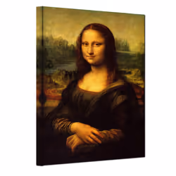 red Mona Lisa by Leonardo Davinci Oil Painting Reproduction Giclee Wall Art Canvas Prints Gallery Replica Vintage Home Decor  ...