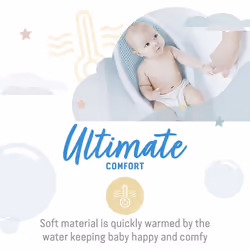 Angelcare Soft Touch Bath Support - Aqua