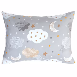 comfy Turtles 13 x 18 Inch Toddler Size Pillowcase - Natural cotton - Pillow cover for children Boys girls Kids - for Swee ...