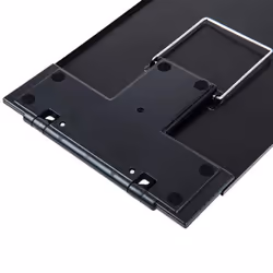 Hanghs Desktop Document Holder/Paper Stand/Clipboard for Sheet Music/Cookbook/Book with 7 Adjustable Positions and a Highlighting Side Clip Black