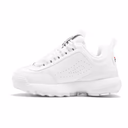 Fila Men's Strada Disruptor fashion sneakers White/Peacoat/Vinred 7