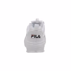 Fila Men's Strada Disruptor fashion sneakers  White/Peacoat/Vinred  9