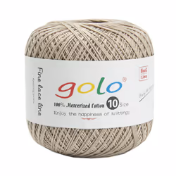 golo crochet Thread for Size10 Yarn Light coffer in Hand Knitting 6-812