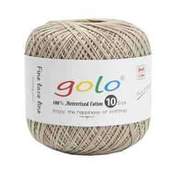 golo crochet Thread for Size10 Yarn Light coffer in Hand Knitting 6-812