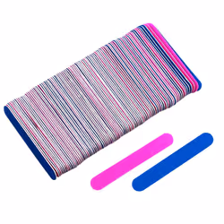 Nail Files 180/240 Grit Disposable Nail File Set 100 PC Double Sided Emery Boards for Nails Styling Tools for Home and Salon ...