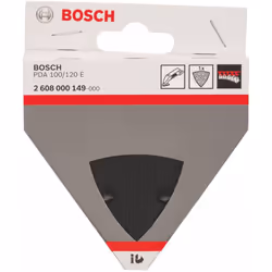 Bosch 2608000149 Sanding Plate for Delta Sanders for PDA 100/120 E, Black