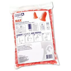 Honeywell 1013046 Howard Leight LS400 Max Refill (Pack of 200 pairs)
