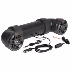 BOSS Audio Systems ATV6.5B ATV UTV Weatherproof Sound System - 6.5 Inch Speakers  1.5 Inch Tweeters  Built-in Amplifier  Blue ...