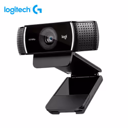 Logitech C922 1080P HD Webcam Streaming Video Chat USB Cam Remote Teaching Meeting Computer Laptop Camera With Stereo Mic For ...
