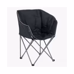 Highlander Braemar Camping Tub Chair Bucket Seat | Charcoal