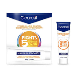 Clearasil Stubborn Acne Control 5in1 Spot Treatment Cream, Maximum Str