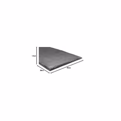 Dimplex Hearth Pad, Slate Effect Resin Hearth Pad, Slate Grey Accessory for Electric Flame Effect Fires, Size: 38(D) x 80(W) cm