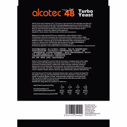 2x Alcotec Carbon 48 Turbo Yeast with Activated Carbon