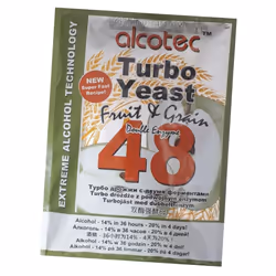 10x Alcotec 48 Fruit & Grain Turbo Yeast 20% ABV with Double Enzyme