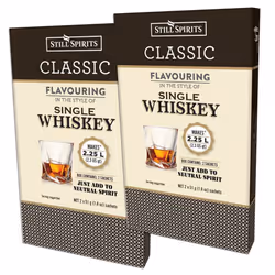 2x Still Spirits Classic Single Malt Whiskey Premium Essence Flavours 2.25L