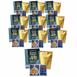 10x Alcotec 48 Turbo Yeast, TurboKlar & Liquid Carbon Homebrew Vodka Spirit