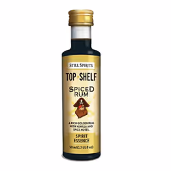 2x Still Spirits Top Shelf Spiced Rum 50ml Essence Flavours 2.25L
