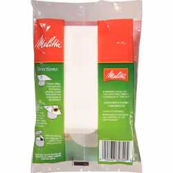 Melitta USA Inc 627402 White Wrap Coffee Filter 40 Filters