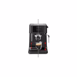 De'Longhi Stilosa EC230.BK, Traditional Barista Pump Espresso Machine, Espresso and Cappuccino, 2 cups, Black