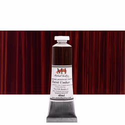 Michael Harding Artist Oil Colours Burnt Umber 40ml Tube 12640