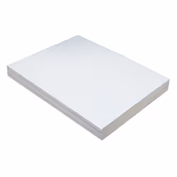 Pacon Heavyweight Tagboard 9 x 12 Inches White 100 Sheets (5211)
