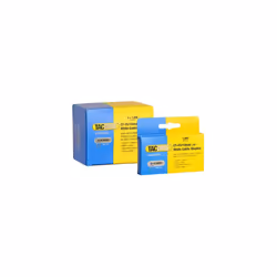 CT4510mm White Cable Tacker Staples 5000 5 x 1000 packs