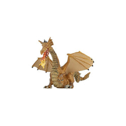 Papo Dragon with Flame Figure, BlackGold