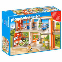 Playmobil 6657 City Life Furnished Children's Hospital