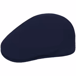 Kangol 0258BC, Head cap, Flat cap, Dark Blue, Autumn/Winter, Flat crown, Wool felt
