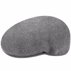 Kangol 0258BC, Head cap, Flat cap, Dark Flannel, Autumn/Winter, Flat crown, Wool felt