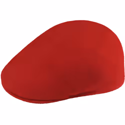 Kangol 0258BC, Head cap, Flat cap, Red, Autumn/Winter, Flat crown, Wool felt