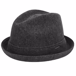 Kangol 6447BC, Hat, Fedora hat, Dark FlanneL, Autumn/Winter, TWN, Center dent crown