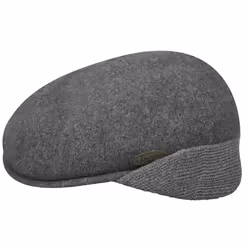 Kangol 0238KG, Head cap, Flat cap, Dark FlanneL, Autumn/Winter, Flat crown, Wool felt