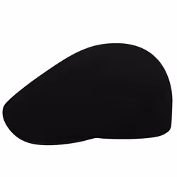 Kangol 6845BC, Head cap, Flat cap, Black, Autumn/Winter, TWN, Flat crown