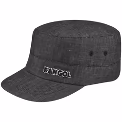 Kangol 5067BC, Head cap, Army cap, Black, Autumn/Winter, Flat crown, 89 mm