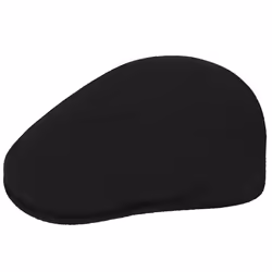 Kangol 0258BC, Head cap, Flat cap, Black/Gold, Autumn/Winter, Flat crown, Wool felt