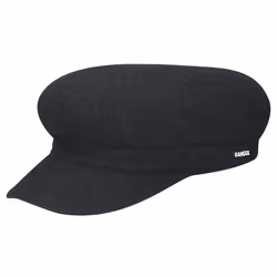 Kangol K3124HT, Head cap, Greek fisherman cap, Black, Autumn/Winter, TWN, Flat crown
