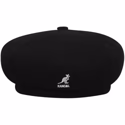 Kangol K3143ST, Beret, Black, Spring/Summer, TWN, Flat crown, Bamboo fibre